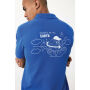 IQONIQ Yosemite gerecycled katoen pique polo, royal blue (L)