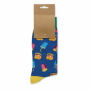 FUNNY L - Sokken met een grappig patroon - Royal Blauw FUNNY L - Sokken met een grappig patroon - Royal Blauw