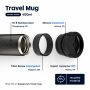 Dopper Travel Mug 400 ml blazing black