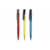 Balpen Avalon combi - Wit/transparant / Fluor assorti