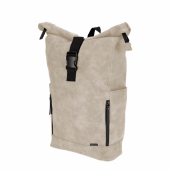 NORLÄNDER Nubuck Fiets Rugtas Taupe