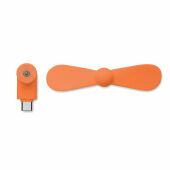PHAN - Draagbare USB-ventilator - Oranje