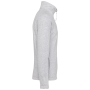 Enzo - Fleece met ritskraag Ash Heather 3XL