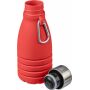 Siliconen opvouwbare drinkfles Erin 550 ml rood