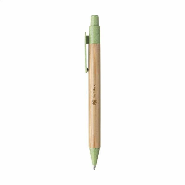Bamboo Wheat Pen Kugelschreiber aus Weizenstroh - grün Bamboo Wheat Pen Kugelschreiber aus Weizenstroh - grün