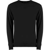 Arundel Crew Neck Sweater, Black, 3XL, Kustom Kit