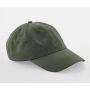 LOW PROFILE 6 PANEL DAD CAP, OLIVE GREEN, One size, BEECHFIELD