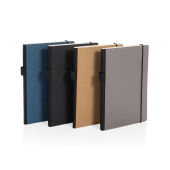 A5 deluxe kraft hardcover notitieboek, blauw