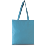 Shopper met lange hengsels Delphinium Blue One Size