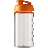 H2O Active® Bop 500 ml sportfles met flipcapdeksel - Transparent/Oranje