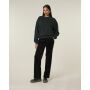Radder 2.0 - Het unisex oversized crewneck sweatshirt - Black (XXS)