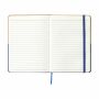 Journal Cork Notebook notitieboek - blauw