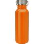 Thor 500 ml RCS gecertificeerde waterfles van gerecycled roestvrijstaal - Oranje Thor 500 ml RCS gecertificeerde waterfles van gerecycled roestvrijstaal - Oranje
