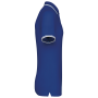 Herenpolo met korte mouwen en contrasterende bies Royal Blue / White S