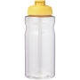 H2O Active® Big Base 1 l drinkfles met klapdeksel - Geel