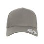5-Panel Curved Classic Snapback grey one size