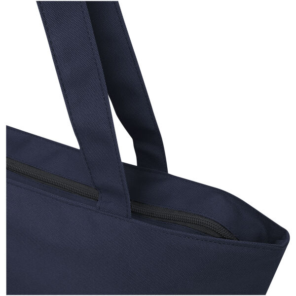 Panama GRS recycled zippered tote bag 20L - Navy