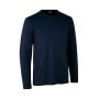 Interlock T-shirt | lange mouw - Marine, 3XL