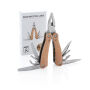 Houten multitool, bruin