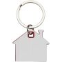 Nook huisvormige sleutelhanger - Rood