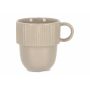Sagaform Inka mok met oor 270ml - Licht Grijs