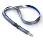 Afneembare polyester keycord met reflecterende overlay