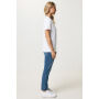 IQONIQ Yala dames lichtgewicht gerecycled katoen t-shirt, recycled white (L)