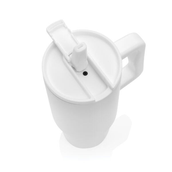 Embrace Lekvrij RCS recycled RVS Beker 900ml, wit Embrace Lekvrij RCS recycled RVS Beker 900ml, wit