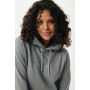 IQONIQ Rila lichtgewicht gerecycled katoen hoodie, light heather anthracite (XXXL)