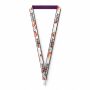 Polyester keycord met gesublimeerde satijnen overlay