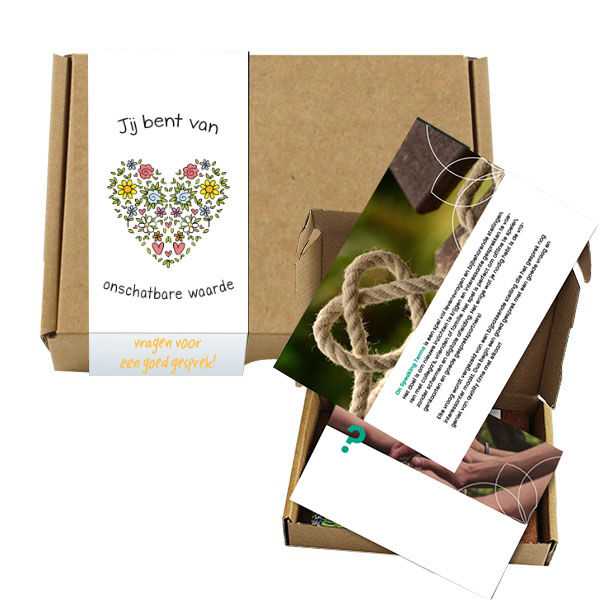 Mooie momenten kletskaartjes Waarde | 87 Vragenkaartjes en quotes | On speaking terms