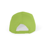 First - 5 panels cap Lime One Size