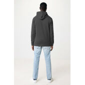 Iqoniq Jasper gerecycled katoen hoodie, antraciet (XXS)