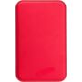 Aluminium solar powerbank Drew rood