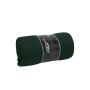 Fleece Blanket dark-green/natural one size