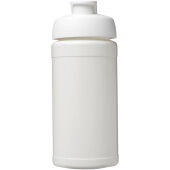Baseline® Plus 500 ml sportfles met flipcapdeksel - Wit
