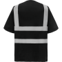 Veiligheids T-shirt met korte mouwen Black S