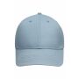6 Panel Cap Bio Cotton milky blue one size