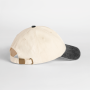 Compacte vintage cap met contrasterende klep Natural / Vintage Black One Size Compacte vintage cap met contrasterende klep Natural / Vintage Black One Size