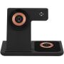 SCX.design W38 MagStand 4-in-1 draadloos oplaadstation - Zwart