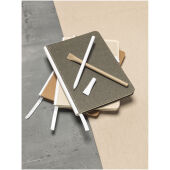 Asilah balpen van gerecycled papier (blauwe inkt) - Natuur