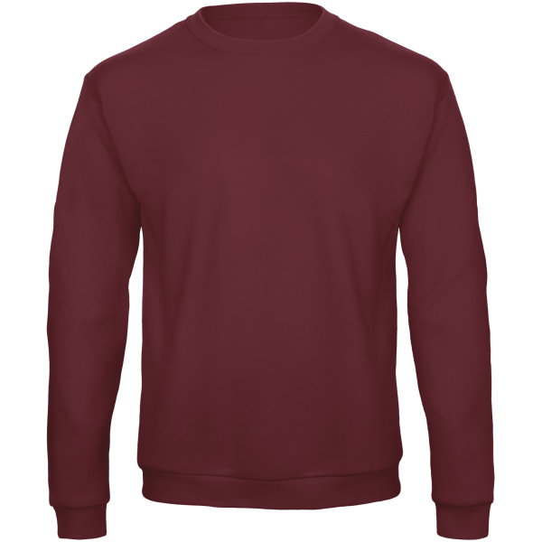 ID.202 Crew Neck Sweatshirt Burgundy 4XL ID.202 Crew Neck Sweatshirt Burgundy 4XL