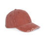Gescheurde verwassen pet Washed Orange Brick One Size