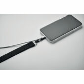 AMESTE - Lanyard telefoonhouder - Zwart