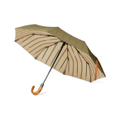 VINGA Bosler AWARE™ RPET 21" opvouwbare paraplu, groen