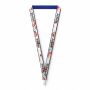 Polyester keycord met gesublimeerde satijnen overlay