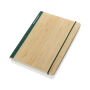 Scribe bamboe A5 Notitieboek, groen