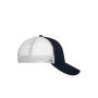 6 Panel Mesh Cap navy/navy/white one size