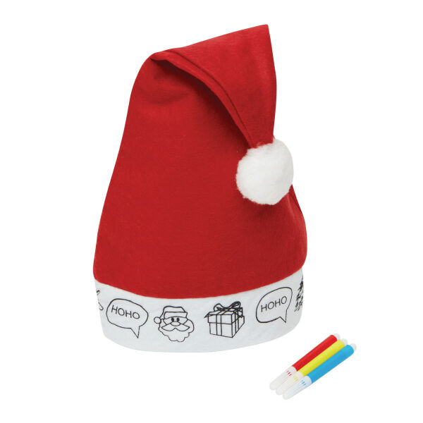 Vilten kerstmuts COLOURFUL HAT