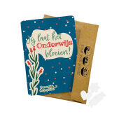 A5 kaart in kraft envelop